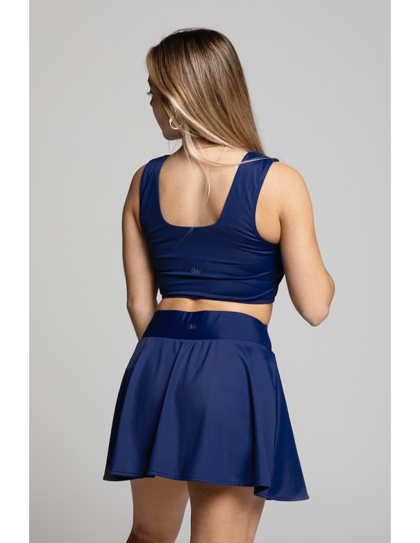 Top Glamour (Azul)