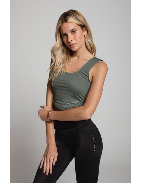 Top Glamour (Verde Kaki)